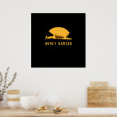 ハチミツバメ ポスター (キッチン)