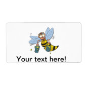 ハチミツバメ ラベル (正面)