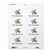 ハチミツバメ ラベル (フルシート)