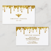 ハチミツフェイクグリッター蜂 名刺 (正面/裏面)