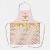 ハチミツフェイクドリップクイーンビー エプロン (正面)