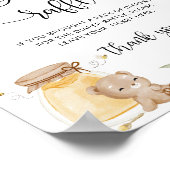 ハチミツマヒマワリおむつラッフルポスター ポスター (角)