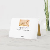 ハチミツ泥棒のキューピッド カード (裏面)