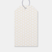 ハチミツ瓶テディベアbearly waitベビー ギフトタグ (裏面)