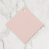 ハチミツ結婚式の引き出物ラベル フェイバータグ (裏面)