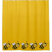 ハチミツ シャワーカーテン (正面)