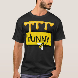 ハチミツAを滴下してシミュレートするハニー(蜂蜜)の瓶 Tシャツ
