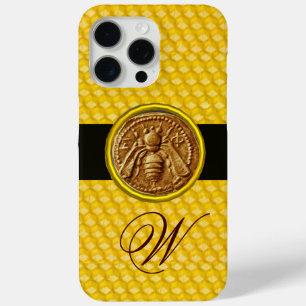 ハチミツBEE,ハチミツMONOGRAM iPhone 15 PRO MAXケース