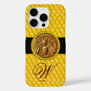 ハチミツBEE,ハチミツMONOGRAM iPhone 16 PROケース