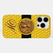 ハチミツBEE,ハチミツMONOGRAM Case-Mate iPhoneケース (裏面 (横))