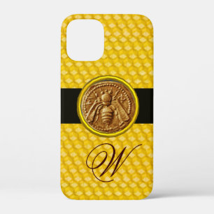ハチミツBEE，ハチミツMONOGRAM iPhone 12 MINI ケース