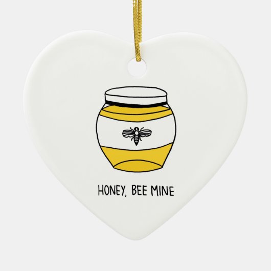 ハチミネ セラミックオーナメント (正面)