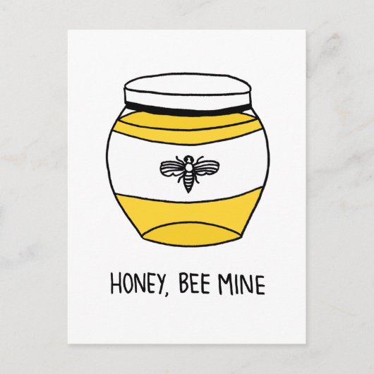 ハチミネ ポストカード (正面)