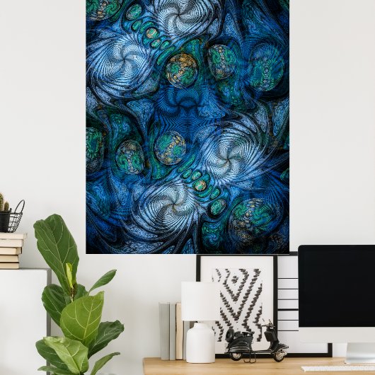 ハチリング ポスター (ホームオフィス)