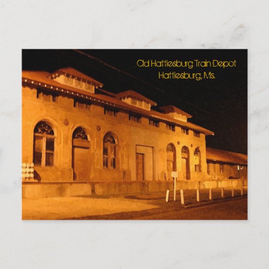 ハチースブルク旧電車区倉庫ハチースバー… ポストカード (正面)