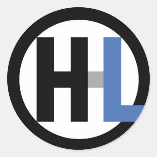 ハチ命のシール ラウンドシール