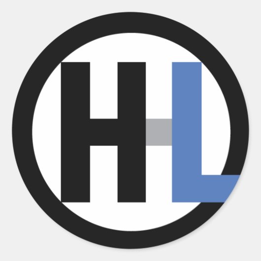 ハチ命のシール ラウンドシール (正面)