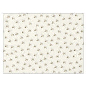 ハチ図解入りの、写真付きの黄色黒虫動物 テーブルクロス (正面(横))