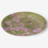 ハチ感動的ドリ翼 ペーパープレート (アングル)