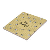 ハチ感謝引用文灯琥珀ハニカム タイル (側面)