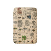 ハチ昆虫虫WASP自然史蜂 バスマット (正面縦)