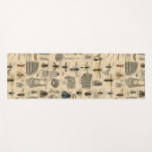 ハチ昆虫虫WASP自然史蜂 ヨガマット (正面(横))