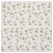 ハチ模様 ファブリック (見本)