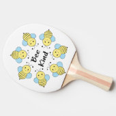 ハチ種のミツバチ 卓球ラケット (横)