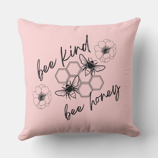 ハチ種の蜂蜜 クッション (裏面)