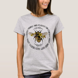 ハチ種ヴィンテージ昇華 Tシャツ