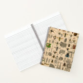 ハチ虫の虫のハチ自然自然ビー絵画ズ ノートブック (内部)