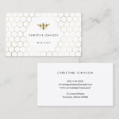 ハチ蜂のハチ 名刺 (正面/裏面)