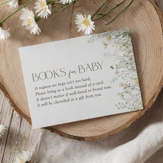 ハチ赤ちゃんシャワーベビー エンクロージャーカード