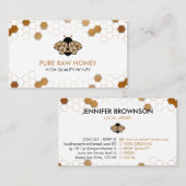 ハチ飛んでいるが蜂の巣箱 名刺 (正面/裏面)