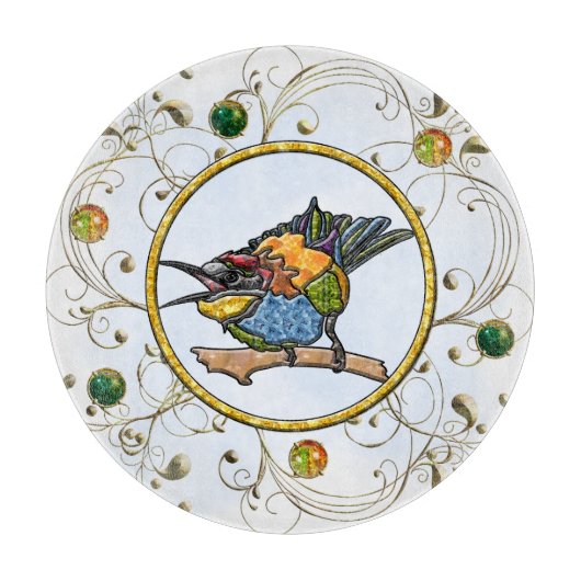 ハチ食い鳥 カッティングボード (正面)