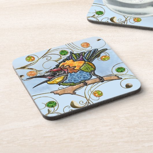 ハチ食い鳥 コースター (左側)