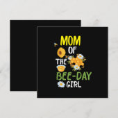 ハチ飼い アート お母さん オブ ザ ビー・デイ ガール 2 シーズンカード (正面/裏面)