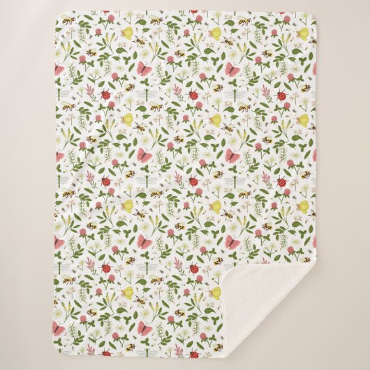 ハチ シェルパブランケット (正面)