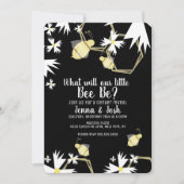 ハチ ダイジーと花の性別発表 招待状 (正面)