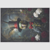 ハッおもしろいトデコページ紙付き動物。 薄葉紙 (正面)