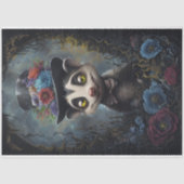 ハッおもしろいトデコページ紙付き動物。 薄葉紙 (正面)