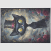 ハッおもしろいトデコページ紙付き動物。 薄葉紙 (正面)