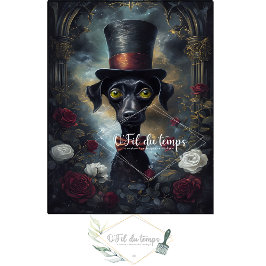 ハッおもしろいトデコページ紙付き動物。 薄葉紙