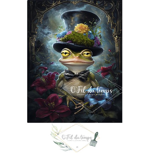 ハッおもしろいトデコページ紙付き動物。 薄葉紙