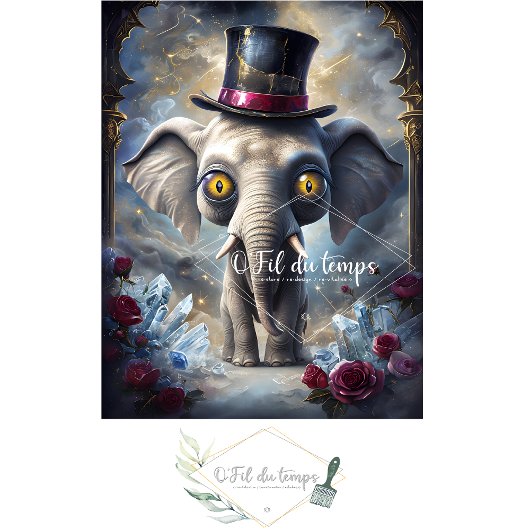 ハッおもしろいトデコページ紙付き動物。 薄葉紙