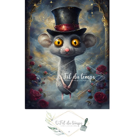 ハッおもしろいトデコページ紙付き動物。 薄葉紙