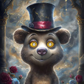 ハッおもしろいトデコページ紙付き動物。 薄葉紙