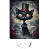 ハッおもしろいトデコページ紙付き動物。 薄葉紙