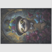 ハッおもしろいトデコページ紙付き動物。 薄葉紙 (正面)