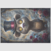 ハッおもしろいトデコページ紙付き動物。 薄葉紙 (正面)